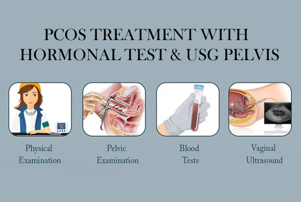 PCOD Treatment with Hormonal Tests & USG Pelvis